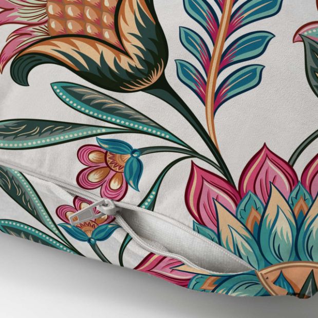 China Flower Cushion Cover