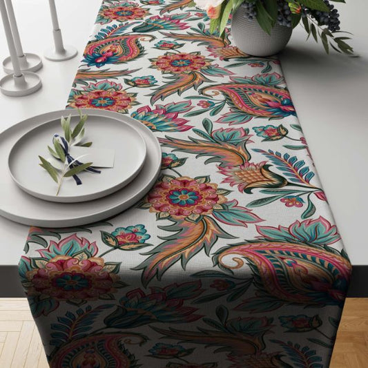 China Flower Table Runner