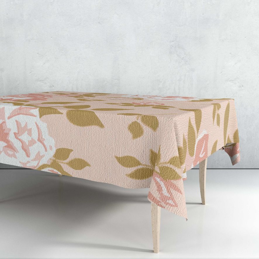 Pink Avenue Tablecloth