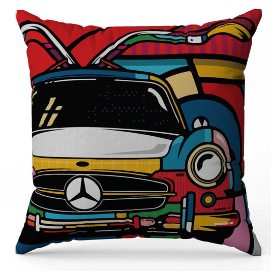 Mercedes Art Cushion Cover