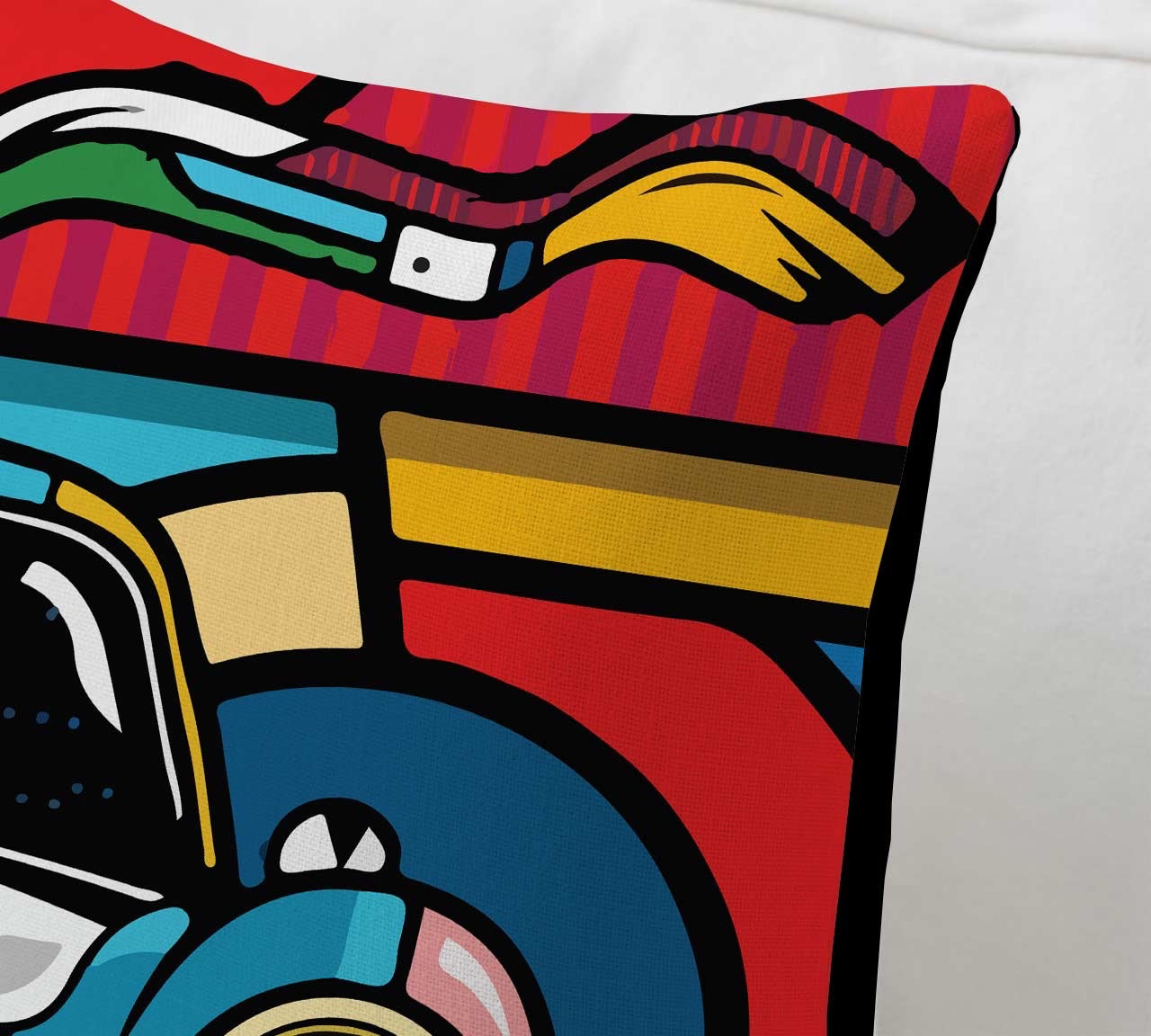 Mercedes Art Cushion Cover