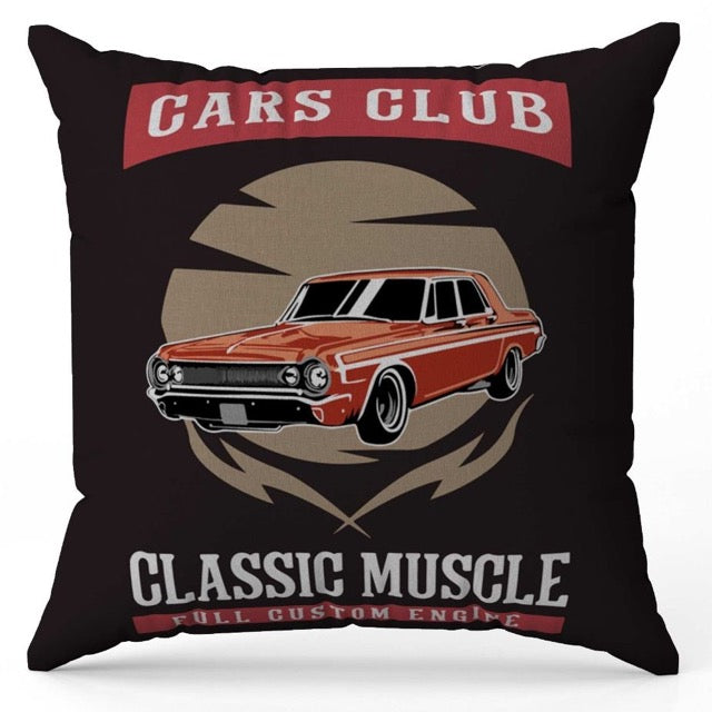 Retro Red’s Classic Cushion Cover