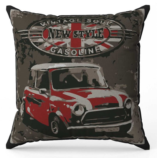 Gasoline Buff Cushion Cover