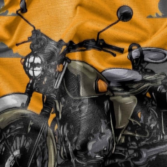 Harley Hogs Cushion Cover