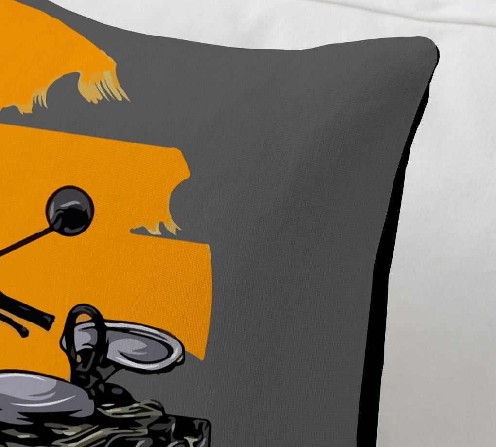 Harley Hogs Cushion Cover