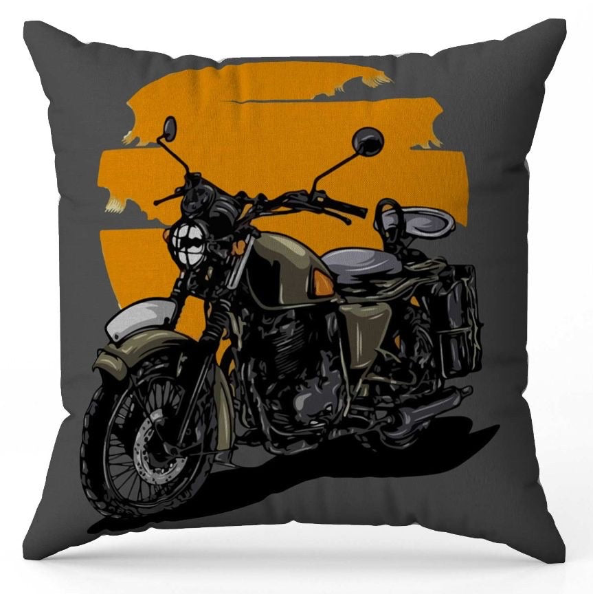 Harley Hogs Cushion Cover