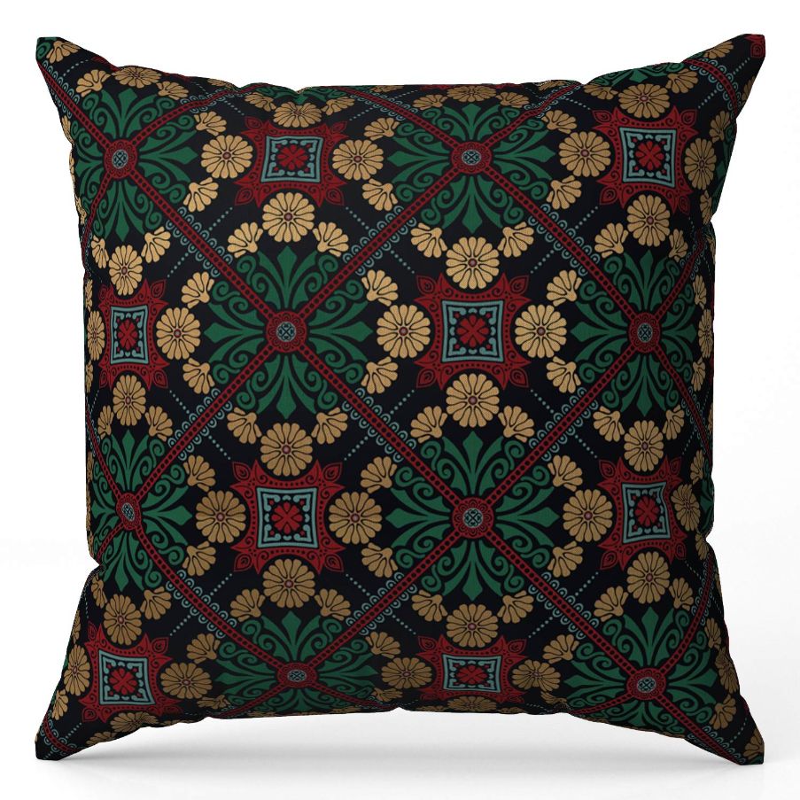 Rugged Green Cushion Cover