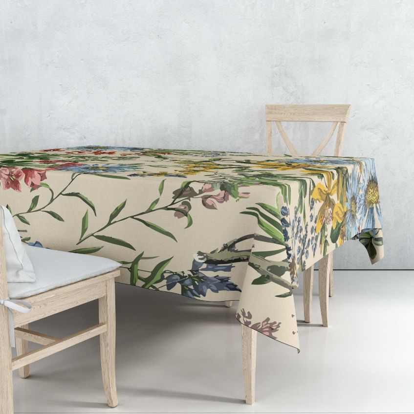 Floral Clash Tablecloth