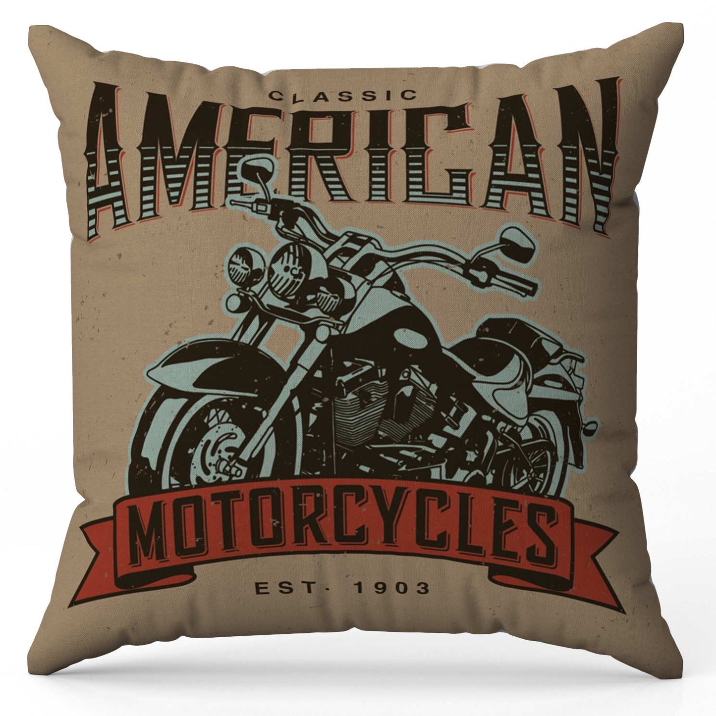 Harley Davidson Sportser 1957 Cushion Cover