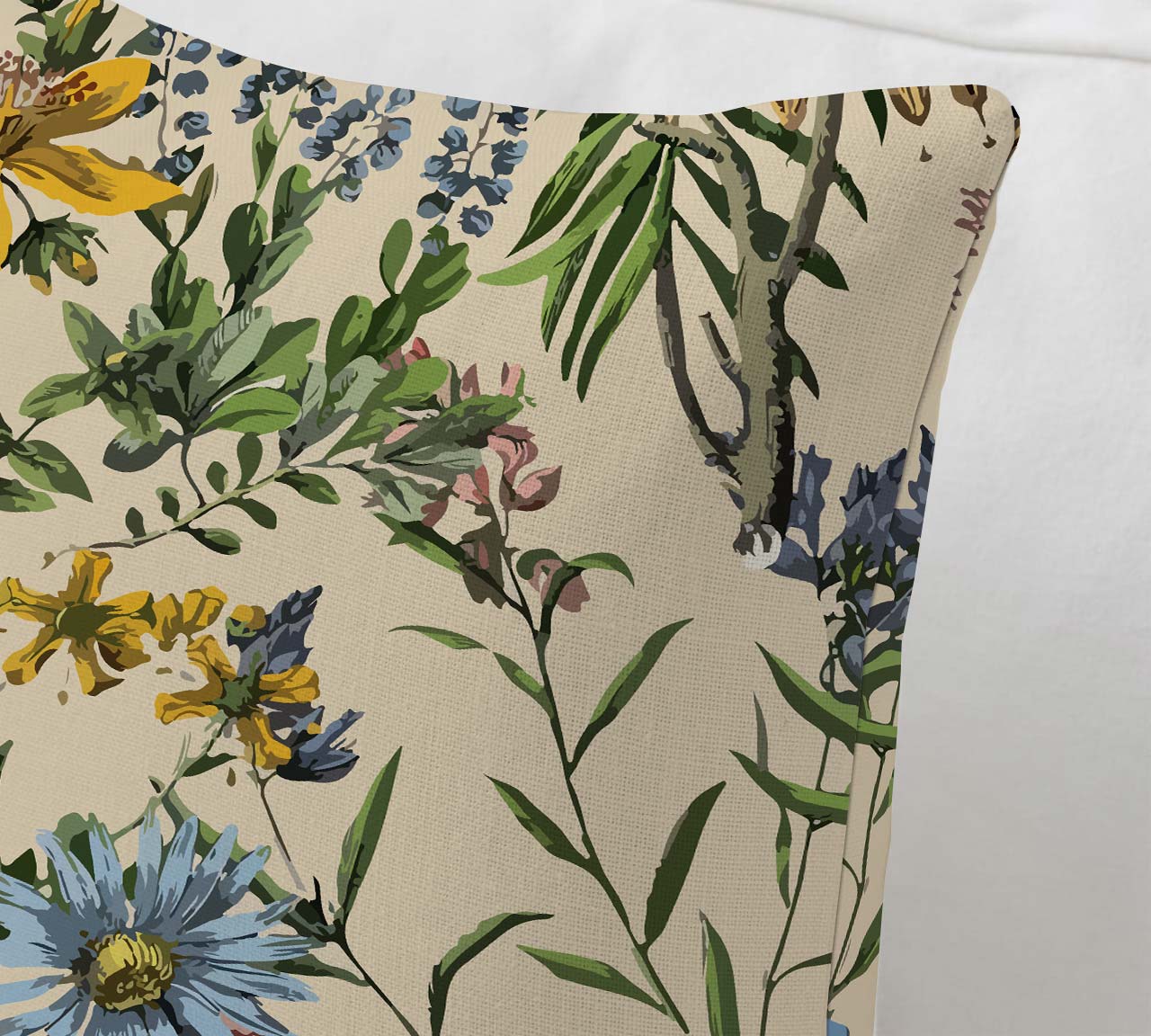 Floral Clash Cushion Cover