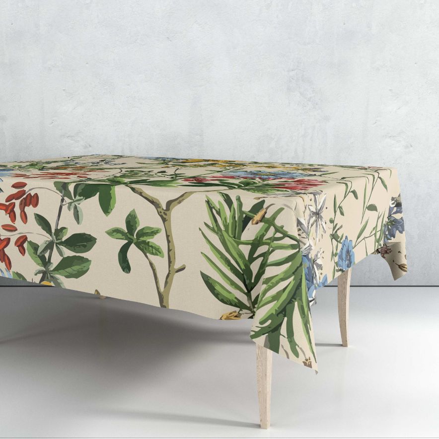 Floral Clash Tablecloth