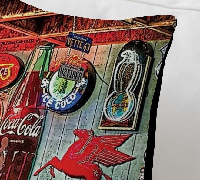 1966 Mustang Cola Cushion Cover