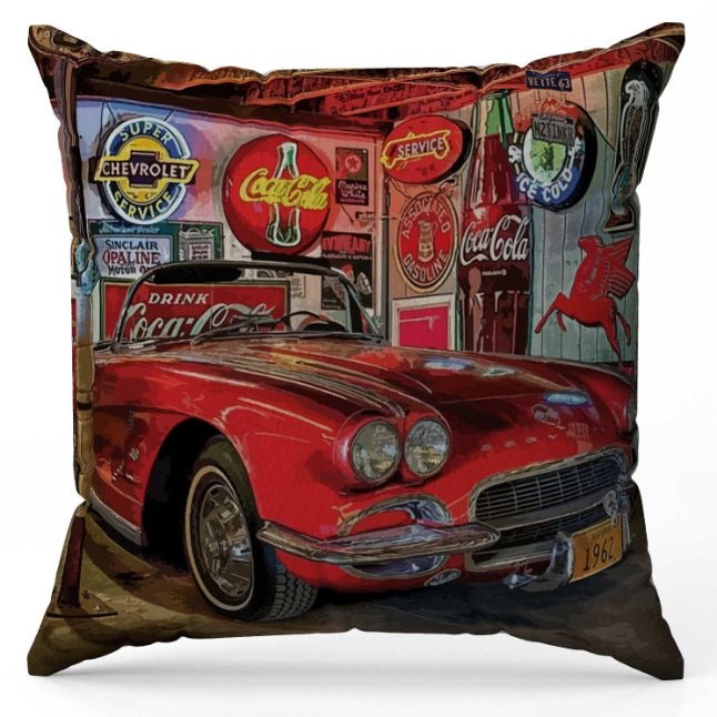 1966 Mustang Cola Cushion Cover