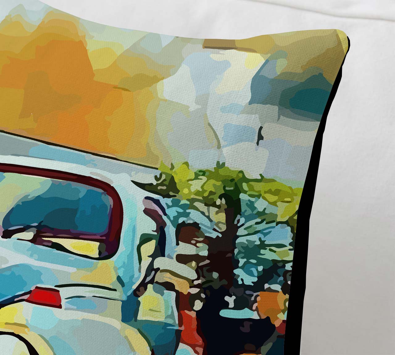 Volkswagen Art Cushion Cover