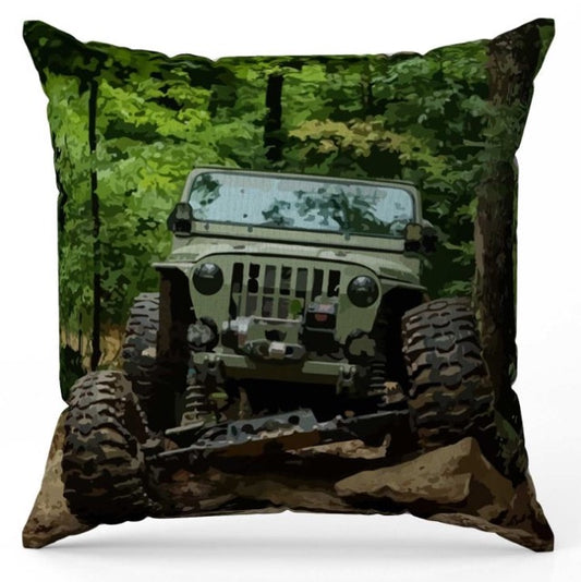 Monster Truck Cushion Cover