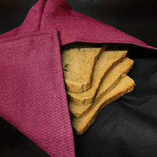 Fine Jute - Plum Bread Cloth