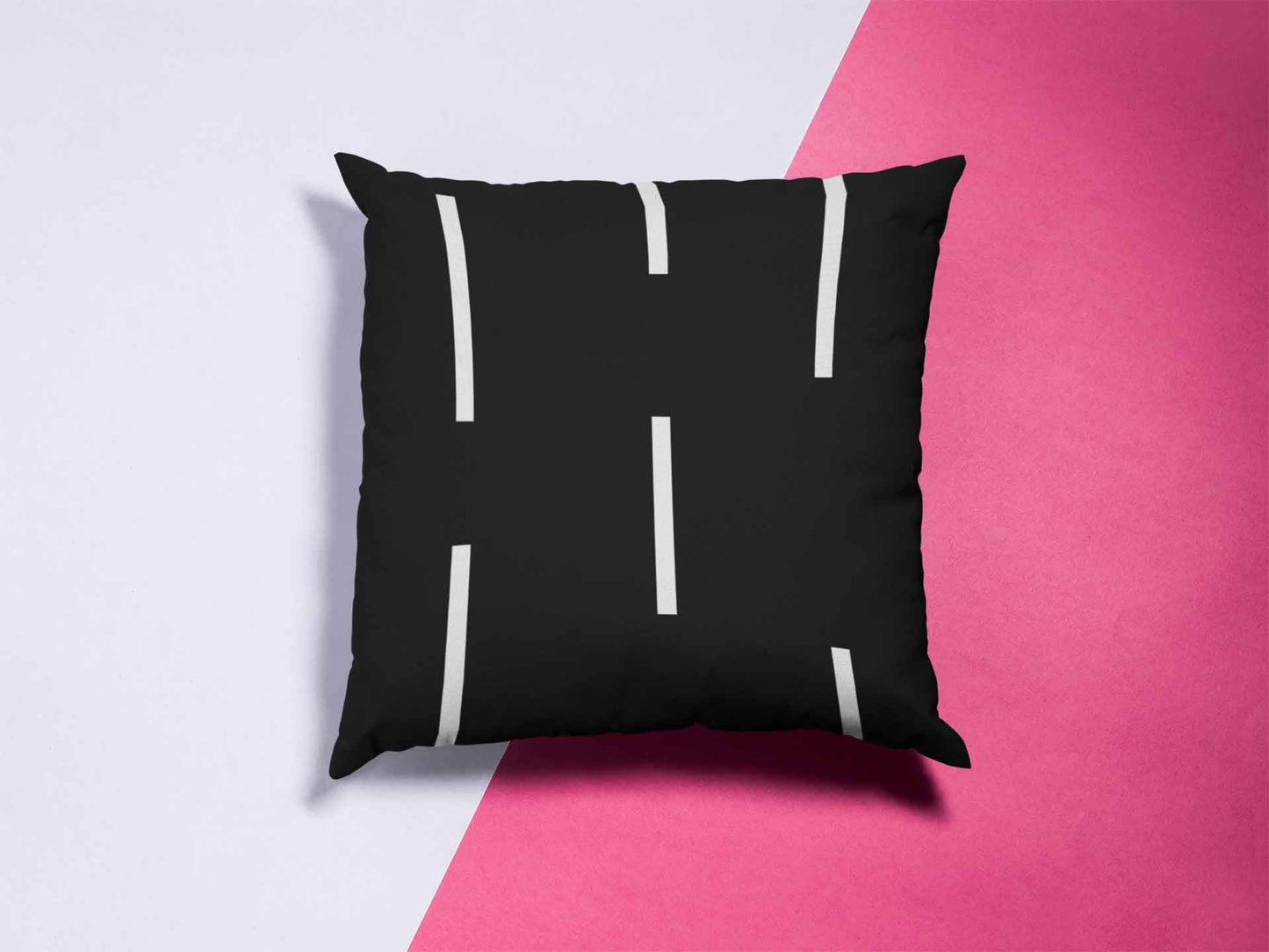 Black Mii Cushion Cover