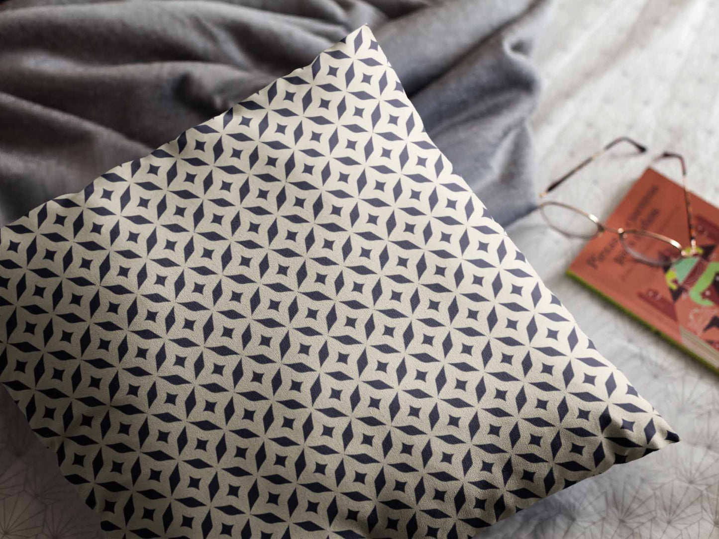 Block Accent Cushion Cover