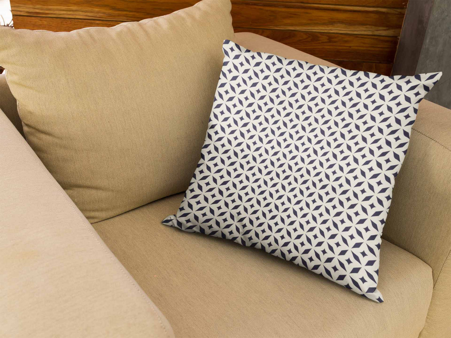 Block Accent Cushion Cover