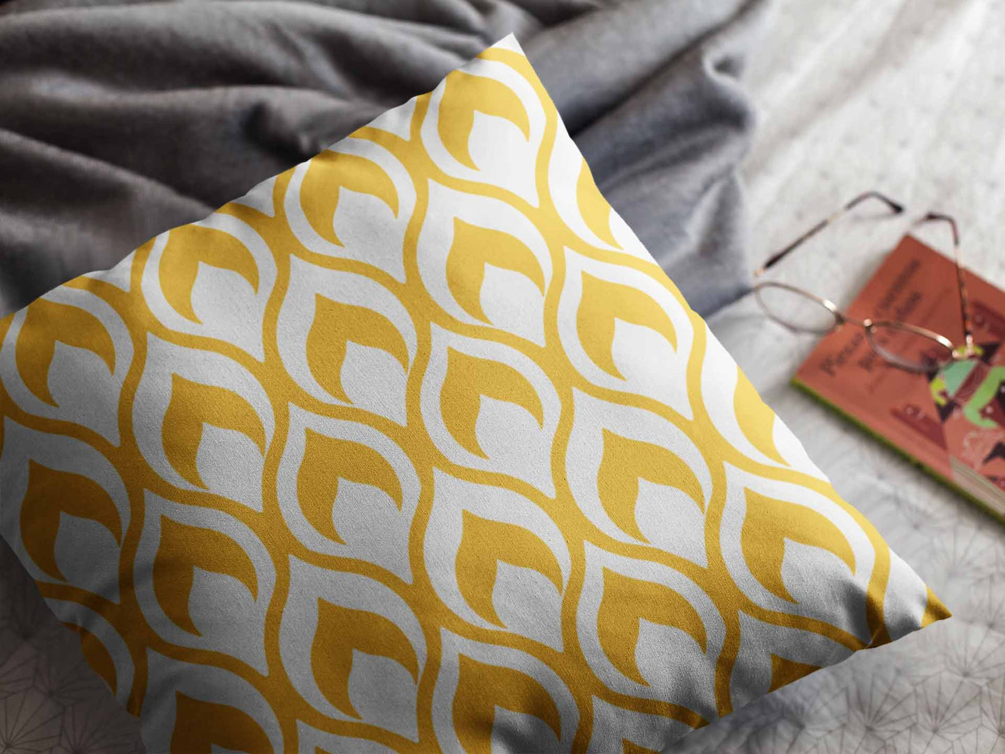 Ochre Accent Cushion Cover