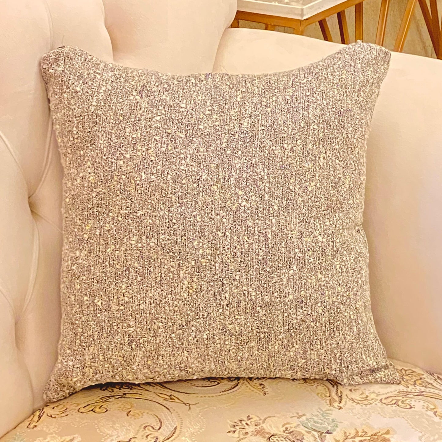 Woven Jute - Rustic Charm Cushion Cover