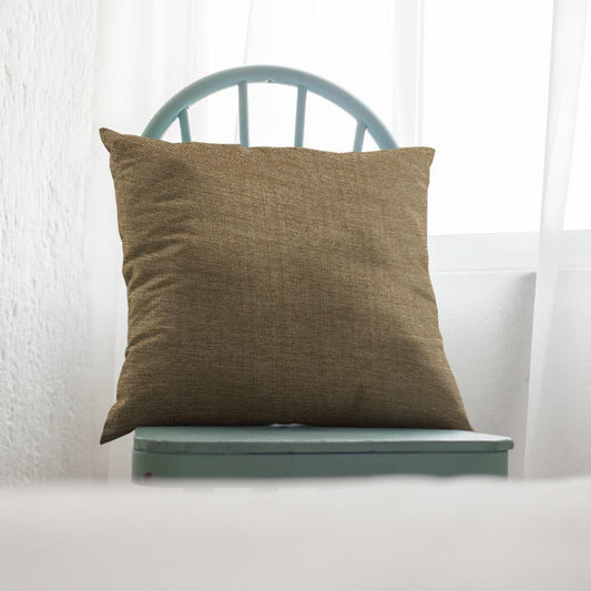 Fine Jute - Mud Cushion Cover