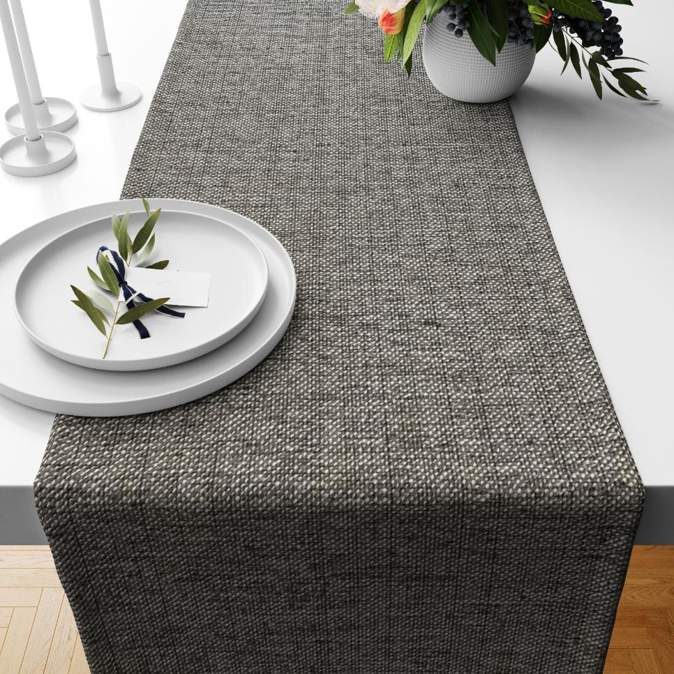 Fine Jute - Ash Table Runner