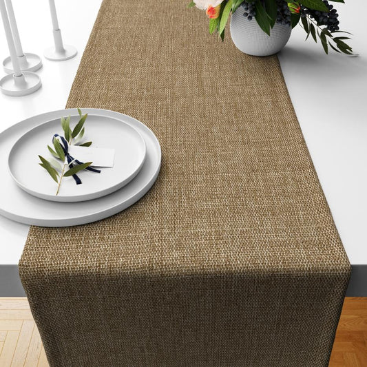 Fine Jute - Mud Table Runner